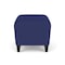 Lesro Siena Lounge Reception 1 Seat Bench, Black, OH Cobalt Upholstery SN1001 - alternate 2